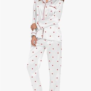 Valentines heart pajamas